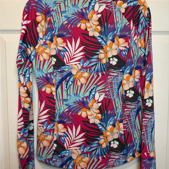 Tommy Bahamas Golf & Tennis 1/4 Zip Pullover Size Medium - Picture 4 of 6